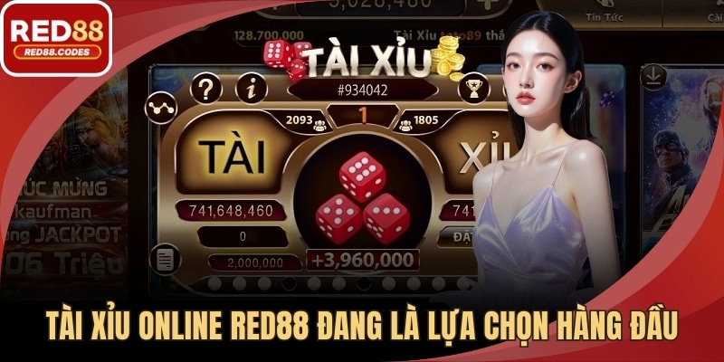 Tài xỉu online RED88 đang là lựa chọn hàng đầu